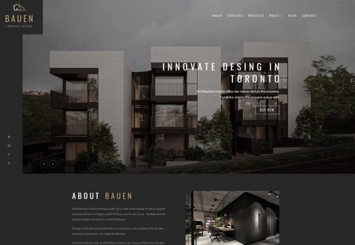 20+ Best Architecture Website Templates 2025 [Edition] - RadiusTheme