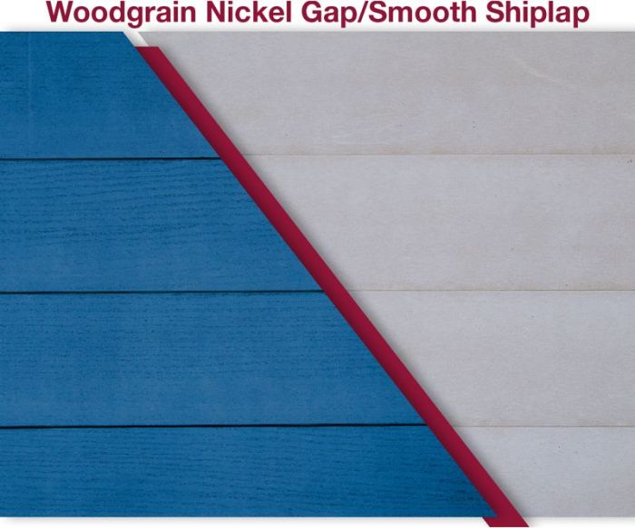 TruExterior Wood Grain Nickel Gap Siding